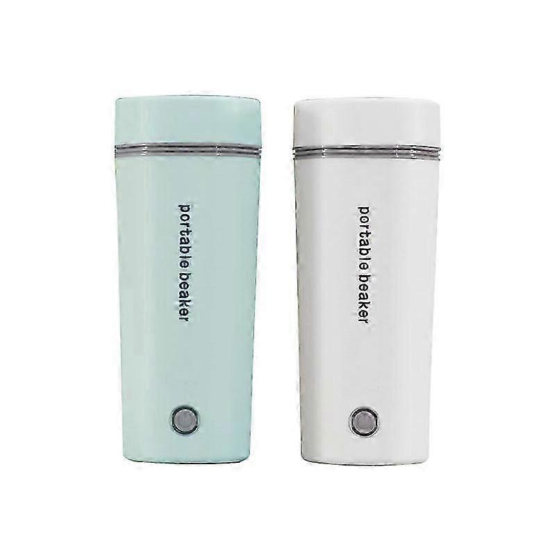 Bärbar vattenkokare, 304 rostfritt stål liner liten resekokare, 450 ml mini elektrisk termosmugg, 5 minuters snabbkokning för mjölk, kaffevatten