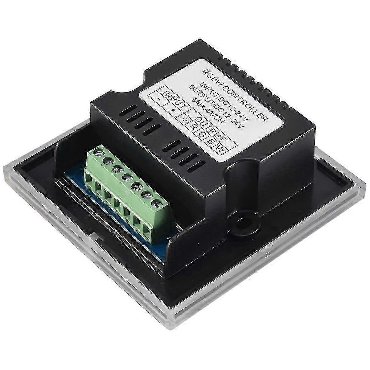 DC12V-24V RGB / RGBW Wall Mounted Touch Panel Controller Glass Panel Dimmer Switch Controller for LE Edition 0705 Edition 0724