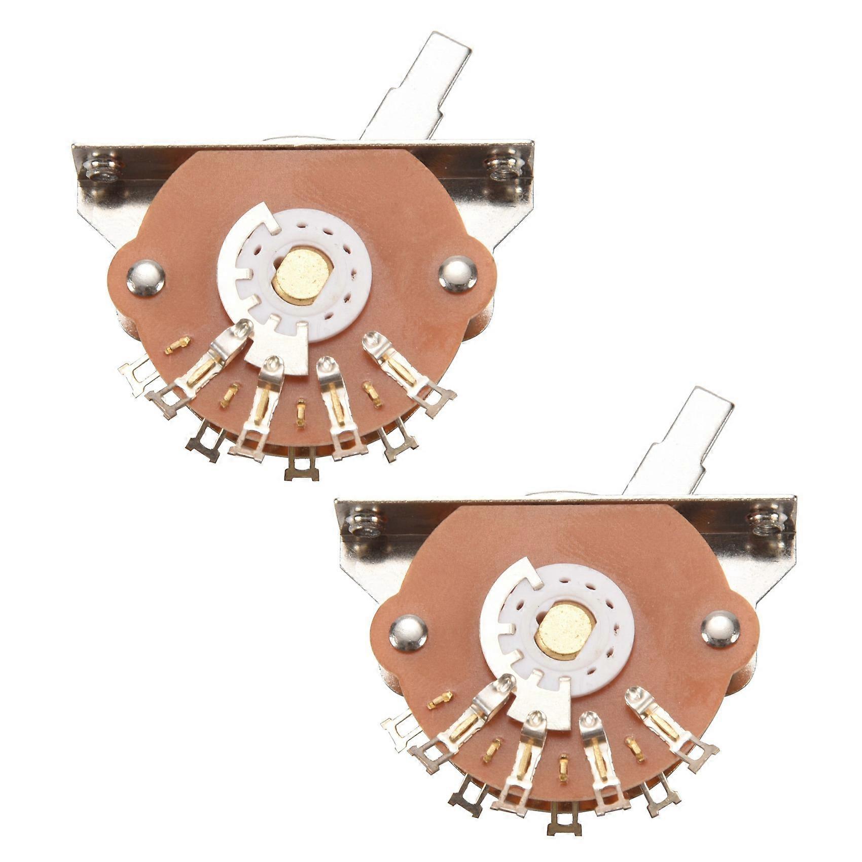 2X 3 Way Lever Pickup Selector Switches for Electric Guitar Switch Replacement