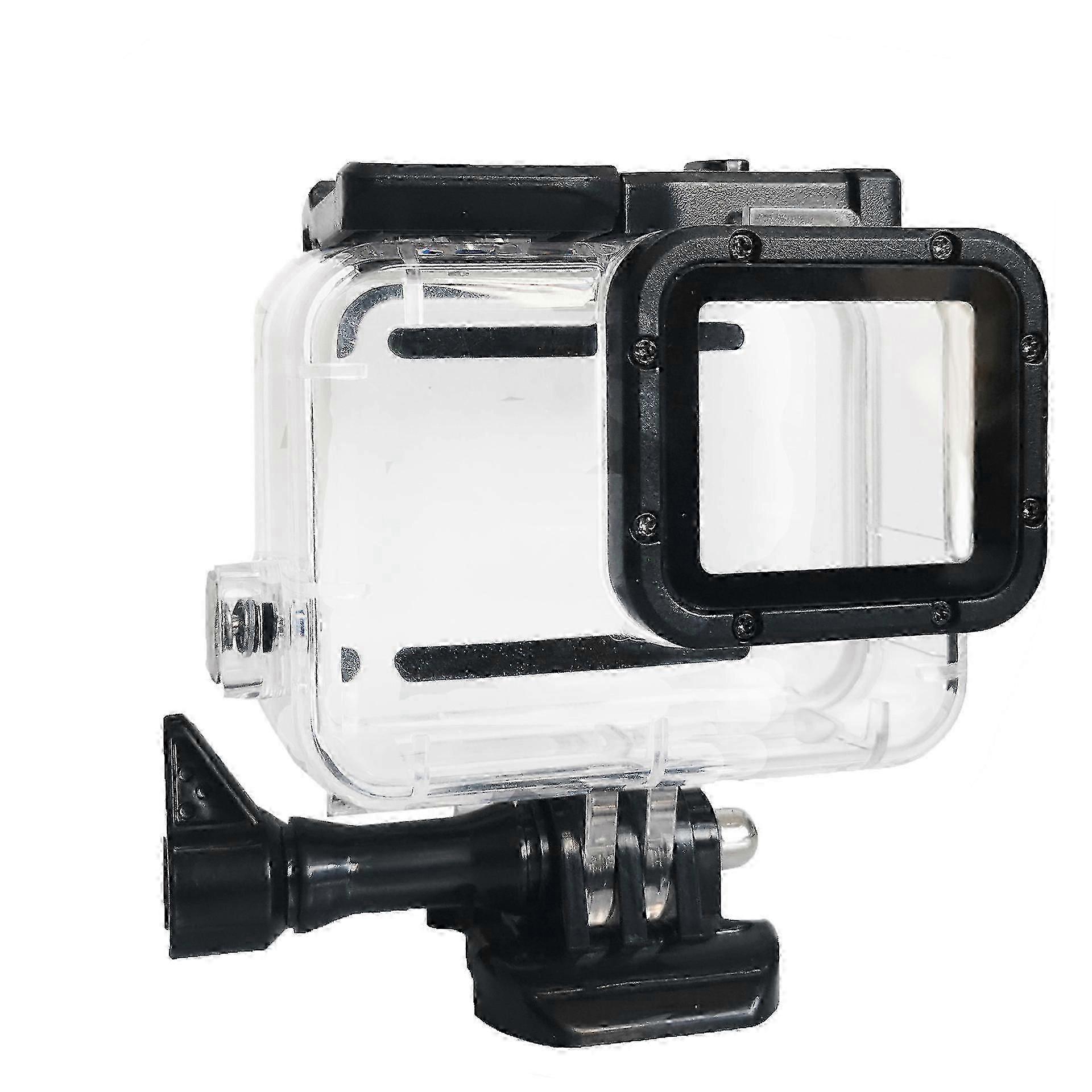 Waterproof Digital Action Camera with Gopro Hero7 Black Dive Housing and E-commerce Packaging
