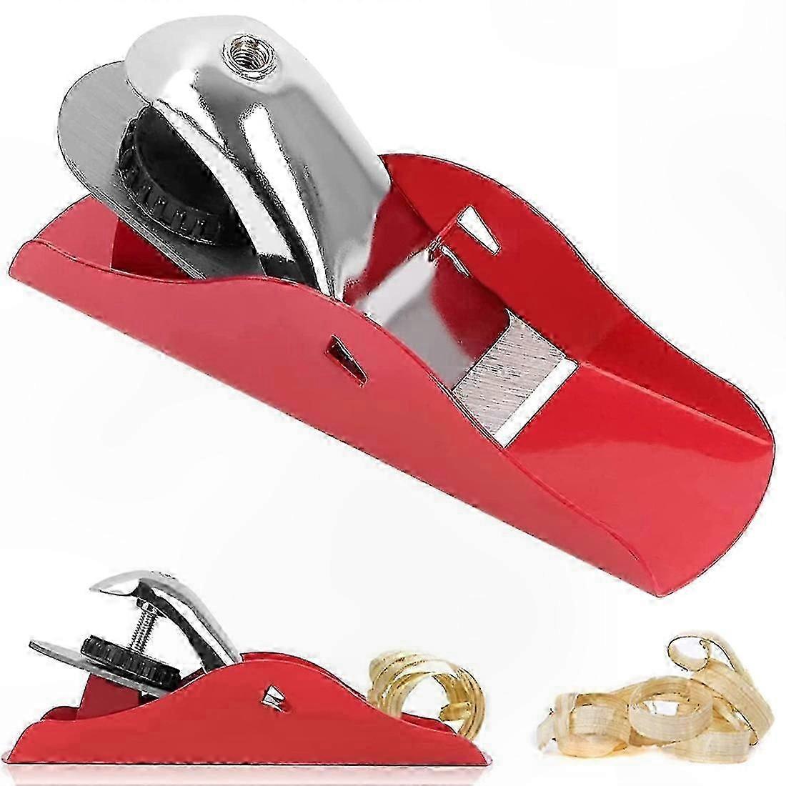 Manual Wood Planer Tool for Carving and Trimming, Adjustable Smoothing Plane for Woodworking Projects, 1pc
