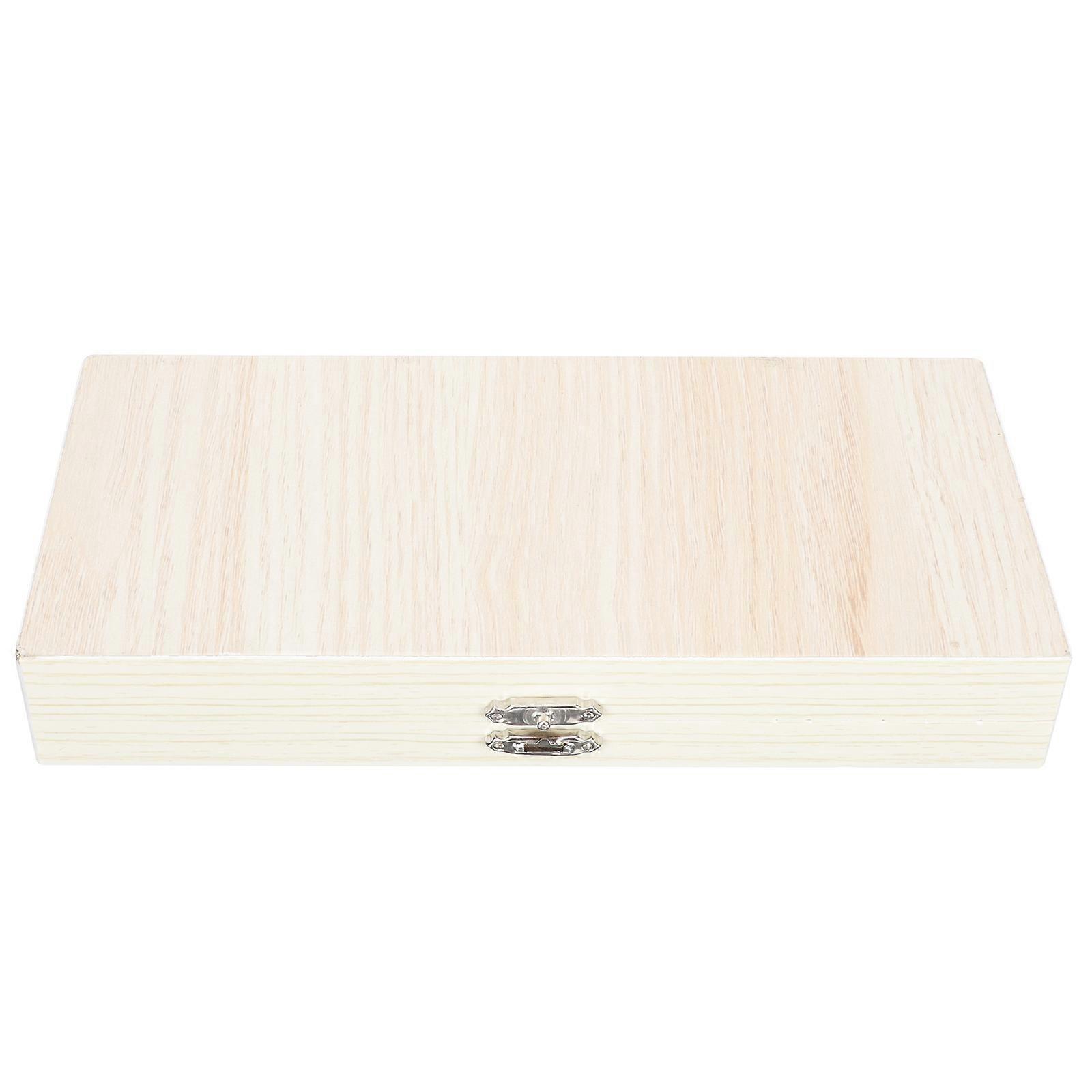 Durable Synthetic Material Microscope Slide Storage Box with Numbered Positions and Content Sheet for Listing Khaki 7.8 x 5.5 x 2.0 inches