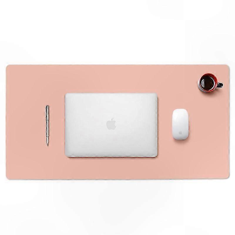 Non-Slip PVC Leather Desk Mat, Waterproof and Easy-to-Clean Table Protector, Ultra-Thin Large Mouse Pad for Office and Home Use