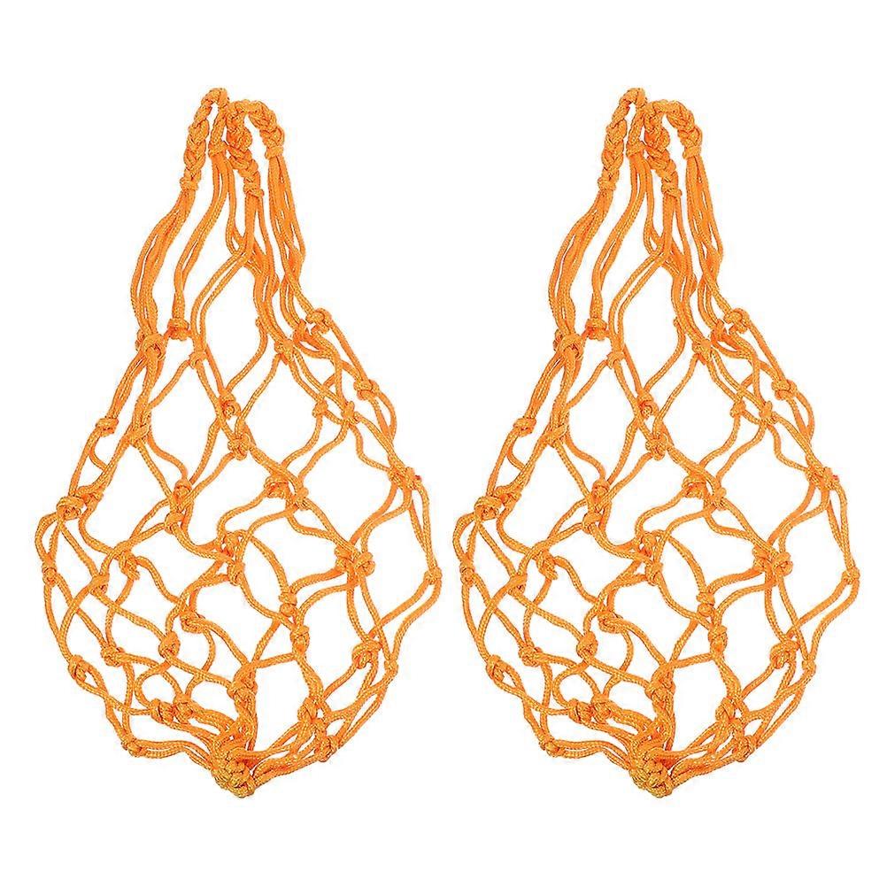 2pcs Chicken Foraging Net Bags, Durable Mesh Hanging Feeder for Poultry, Easy to Hang and Clean, Vegetable Holder for Roosters and Hens