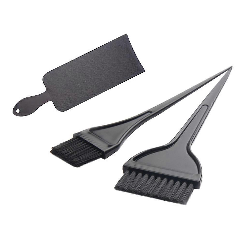 Multi-Use Tint Brushes Professional Hair Color Applicator Kit Designed For Even Hair Dye Spreading And Sectioning 3Pcs Included