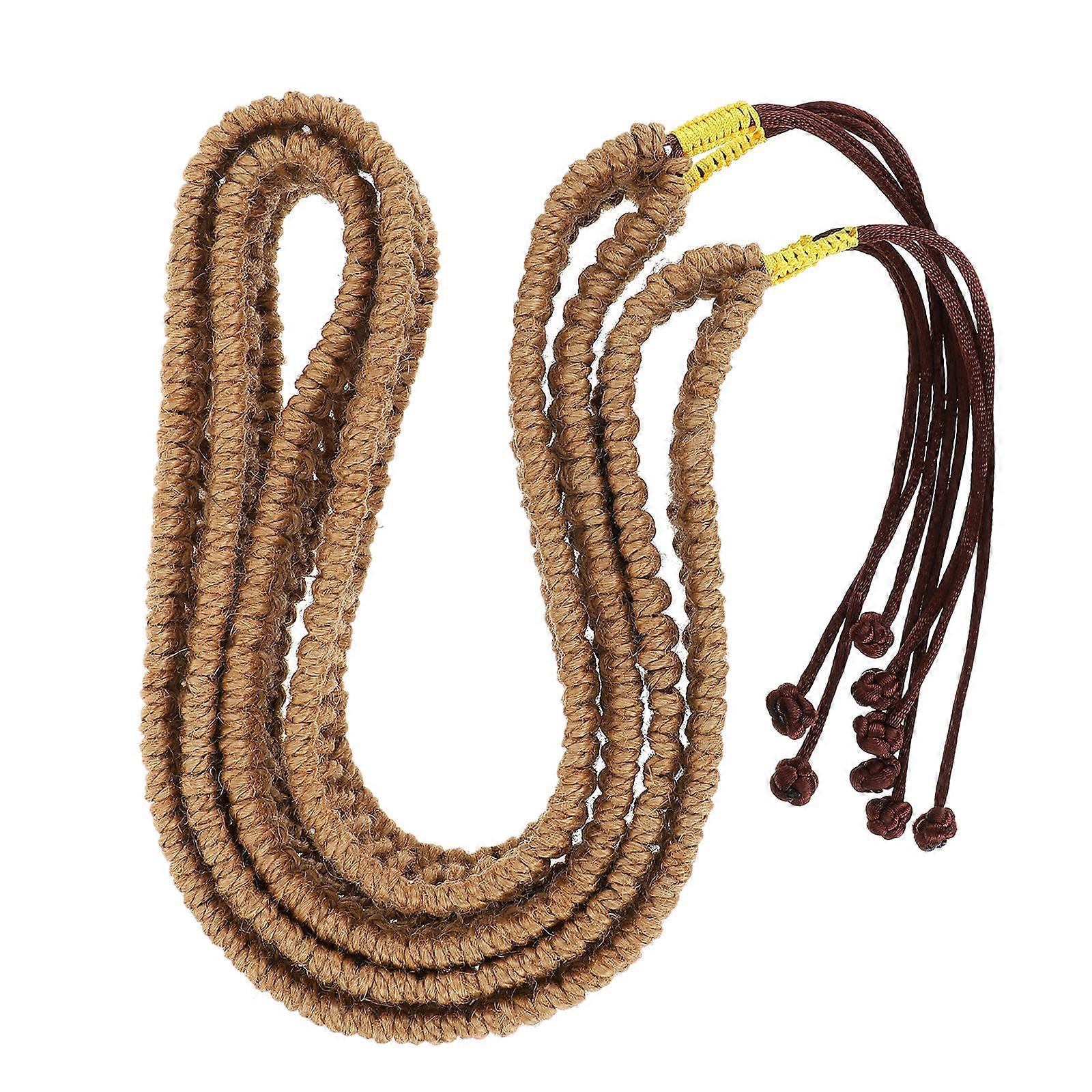 Ethereal Drum Wrapping Rope For Musical Instruments Light Brown Handmade Design 1Pc