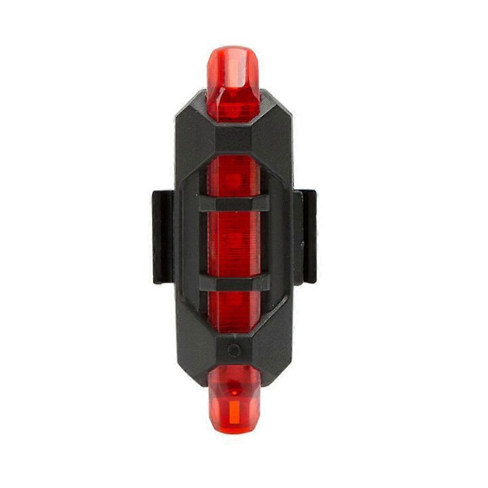 Rear Bike Light with 12 Lumens Bright LED in 3 Modes Red Color Waterproof Shockproof for 1234mm Bike Tube