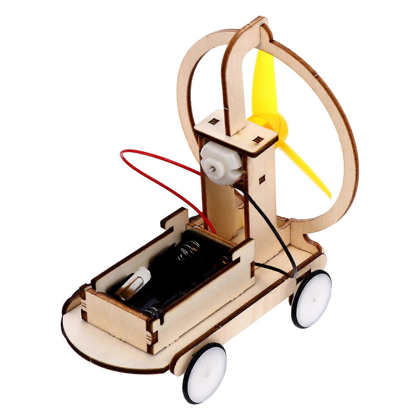 It looks like you're referring to a **wooden puzzle kit** that serves as a **DIY educational craft model**, possibly for assembling a 3D structure or