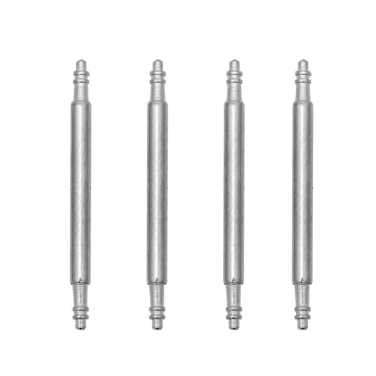 Watch Band Repair Tool with Heavy Metal Handle for Easy Spring Bar Removal and Connecting Pin Opening Silver