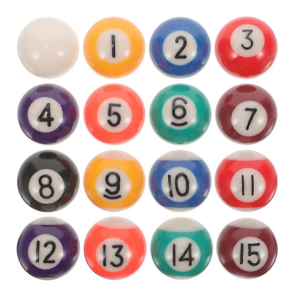Small Billiard Balls 16 Pcs Designed For Kids And Adults Motor Skills Development