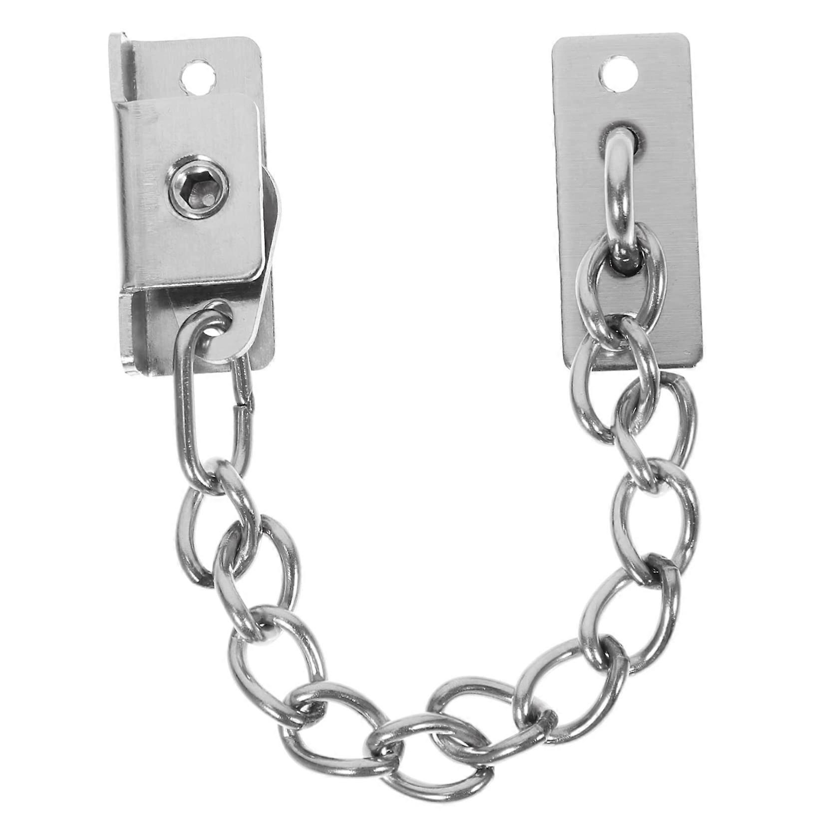 Stainless Steel Door Security Lock with Inner Door Chain Protection, Robust and Durable for Maximum Security