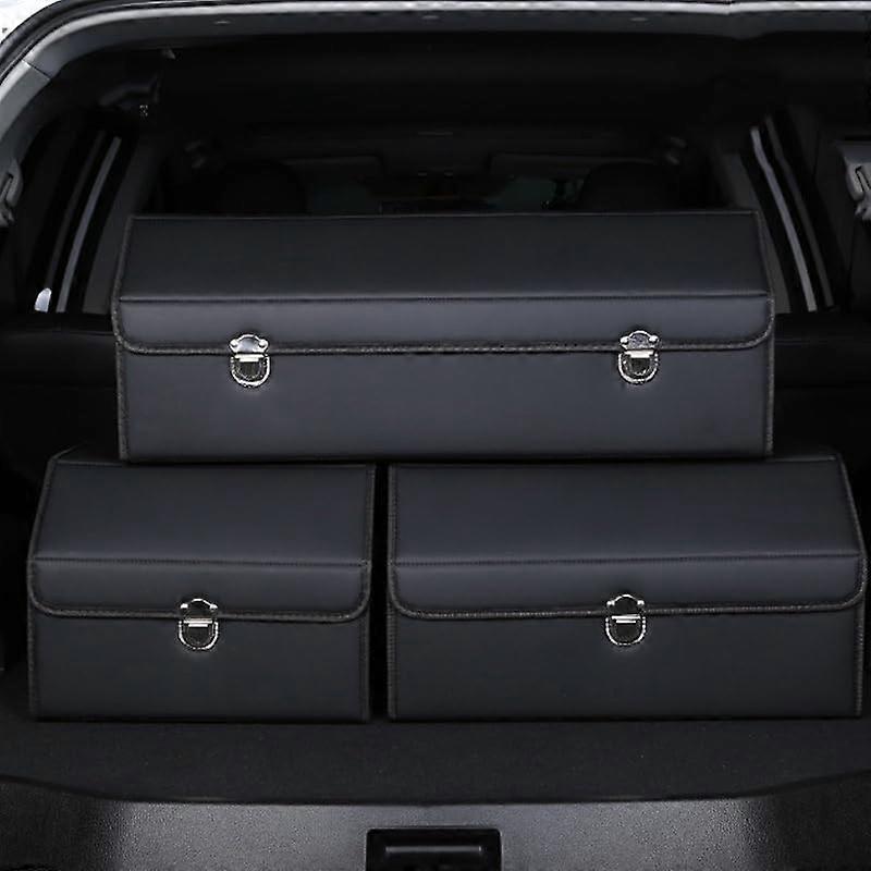 Car Boot Storage Box for Mercedes Benz C300/C300d Saloon NonSlip Base Stable Practical M Black