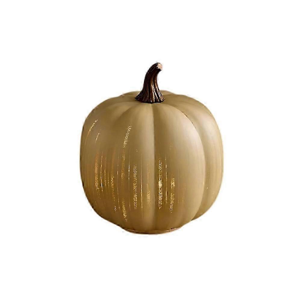 Twinkle LED Light Pumpkins, Timer Lighted Sparkling Starry Night Glass Pumpkins