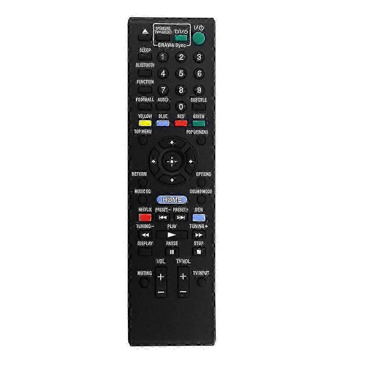 TTMA RM-ADP089 Replace Remote for Sony Blu-ray Disc DVD BDV-E2100 BDVE3100