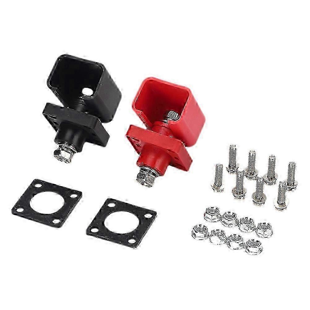 2pcs 200A High Current Lithium Battery Terminal Connector for Energy Storage - Copper Battery Terminals