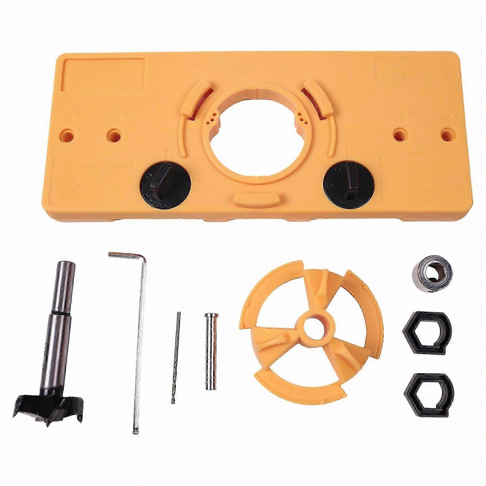 35MM Cup Hinge Boring Jig Drill Guide Set for Kreg Tool Compatibility