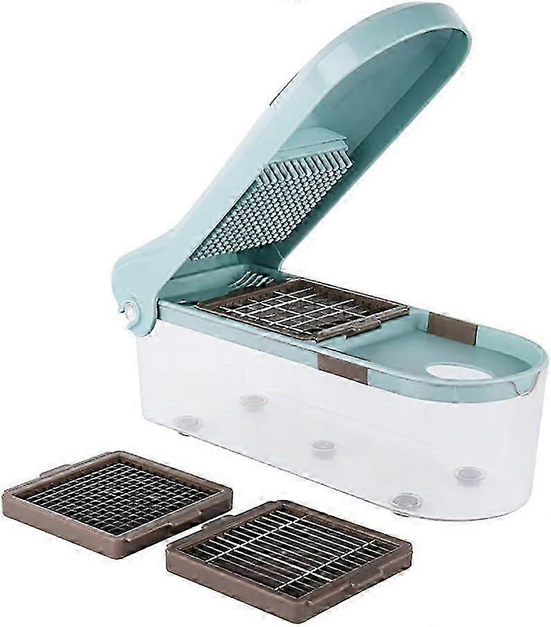 Multifunctional vegetable cutter Vegetable cutter with 3 cutting blades Vegetable grater Kitchen