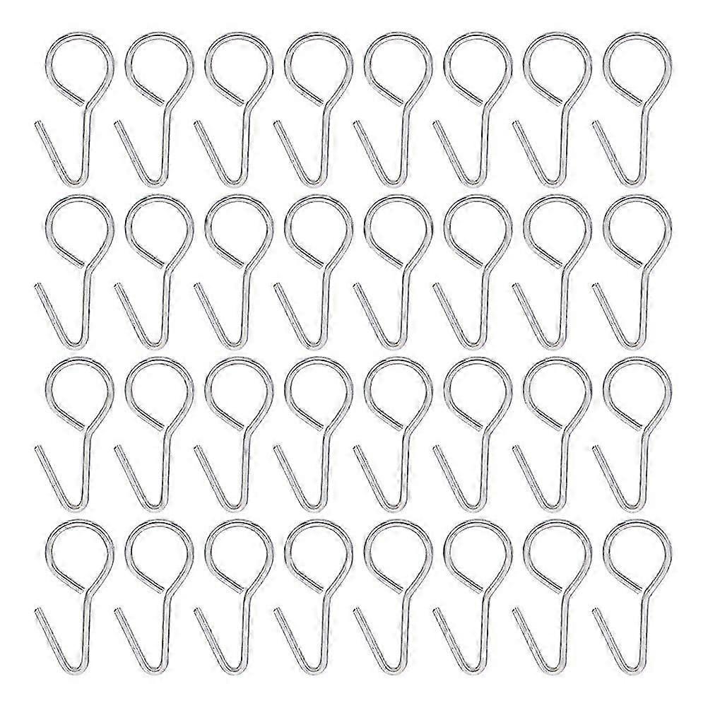 50pcs Car Seat Installation Hooks Camper Hooks Multifunctional Hook Car Seat Cover Fixing Hooks Metal Hooks Rv Storage Door Hooks Car Seat Hanger