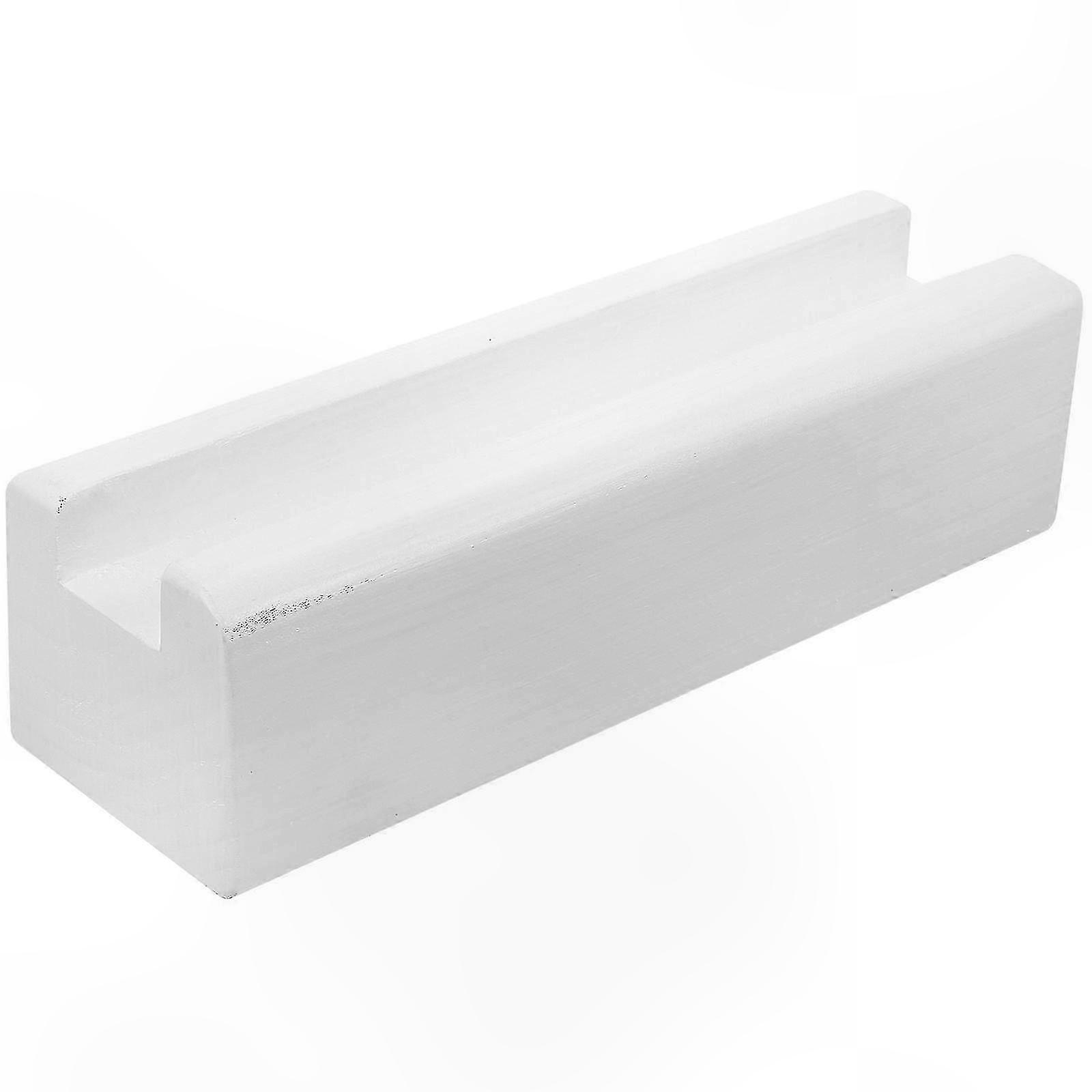 Wooden Floor Mirror Stand with Full-Length Design and Artwork Display Functionality