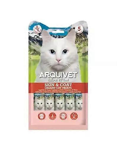 Arquivet Functional Liquid Snack Skin & Coat with Salmon and Tuna for Cats