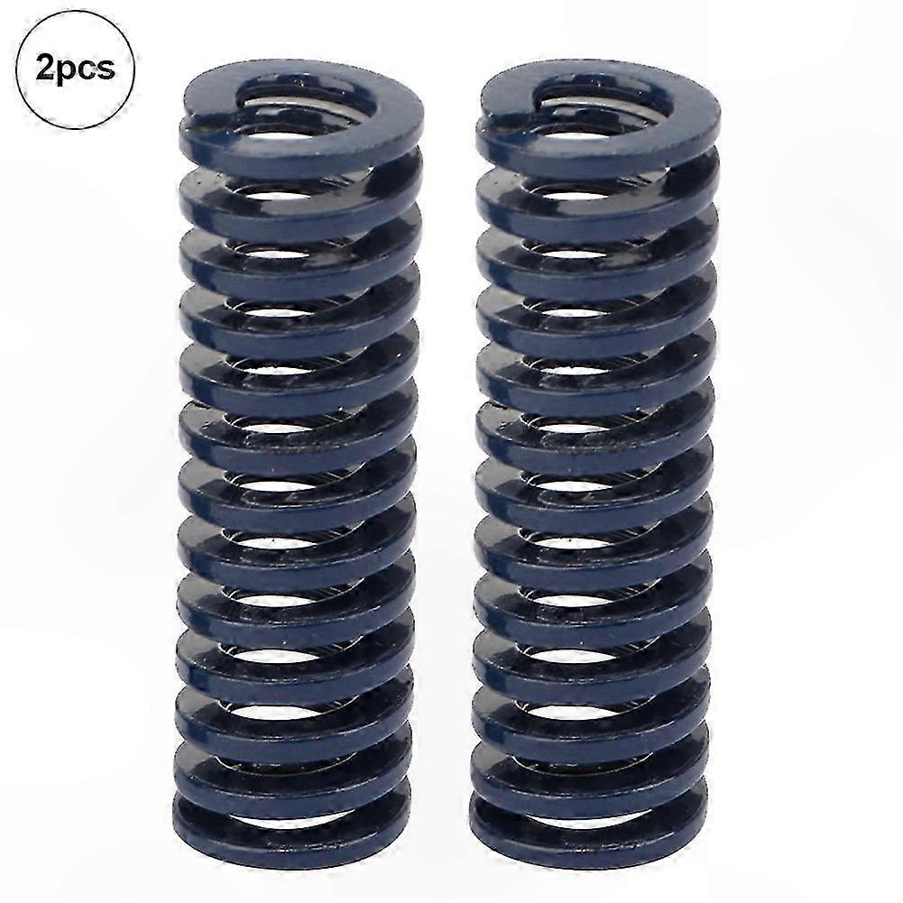 2-Pack Precision Steel Spring, 10mm Outer Diameter, 5mm Inner Diameter, 60mm Length for Light Load Applications