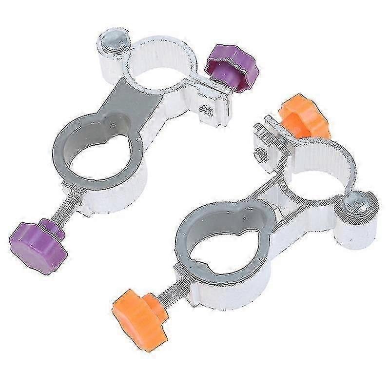 2 PCS Clip On Mount For Garden Chair Parasol Patio Fishing Chair Umbrella Stand Holder