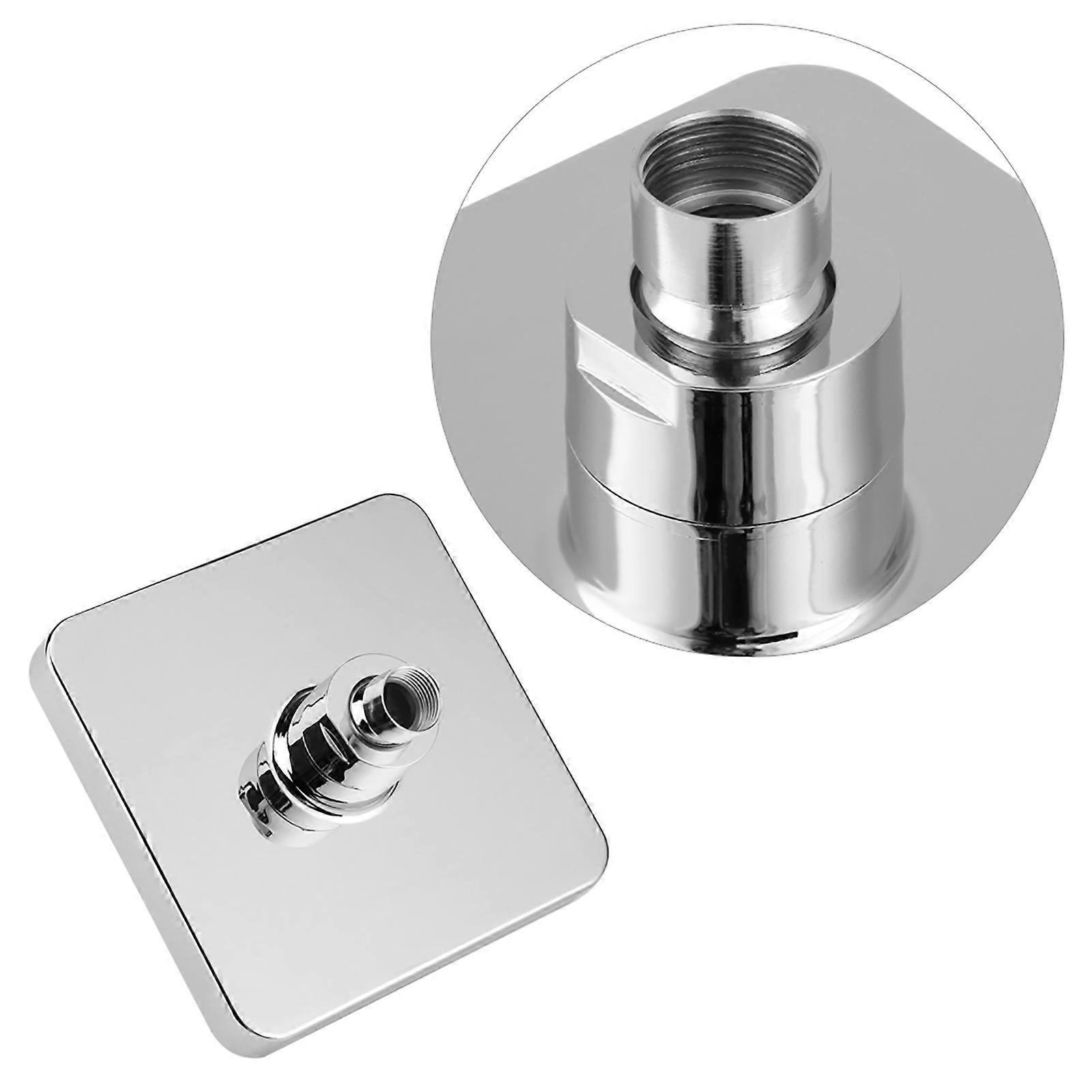 6 Inch LED Rain Shower Head 3 Color Changing Temperature Sensor