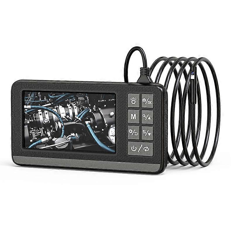 INSKAM P005 5m Wire Industrial Inspection Camera Endoscope Borescope with 4.3'' Display Screen and D