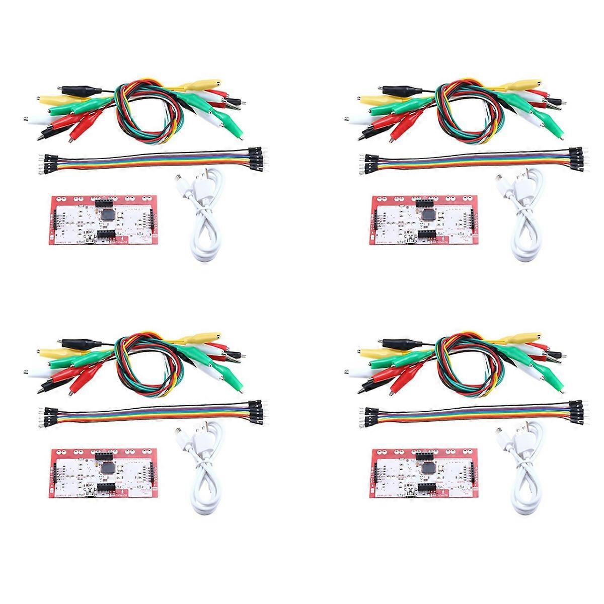 4Set for Main Control Board Controller Module DIY Kit with USB Cable Clip for Practical Child's Gift