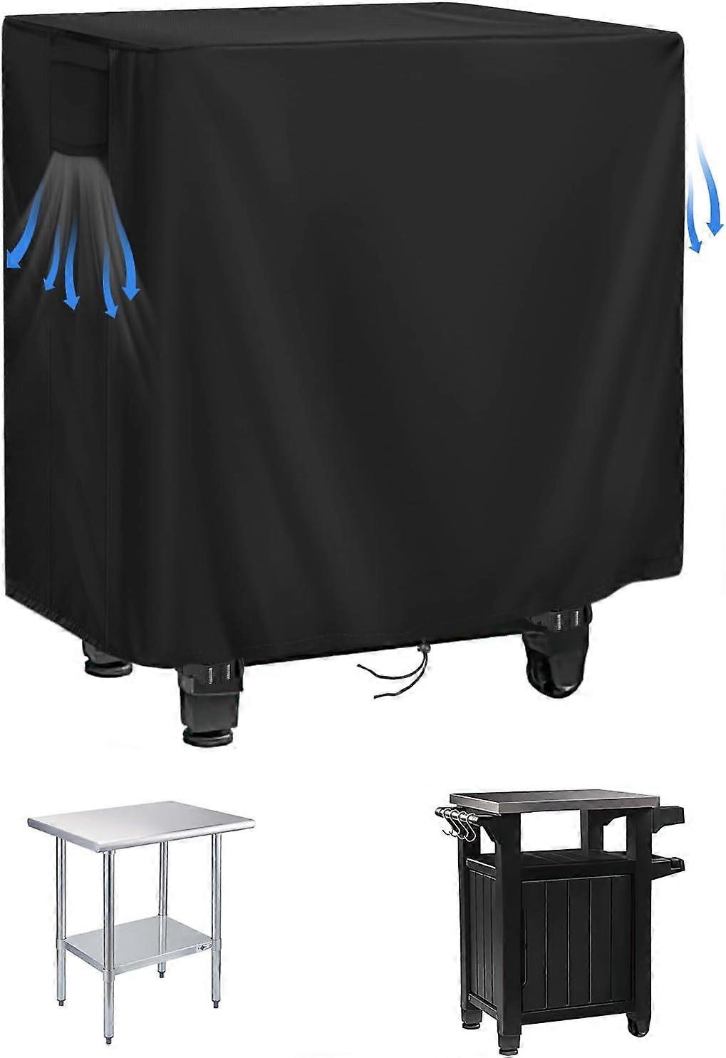 Outdoor Prep Table Cover Rectangle Waterproof, Patio Stainless Steel Table Cover, Workbenc