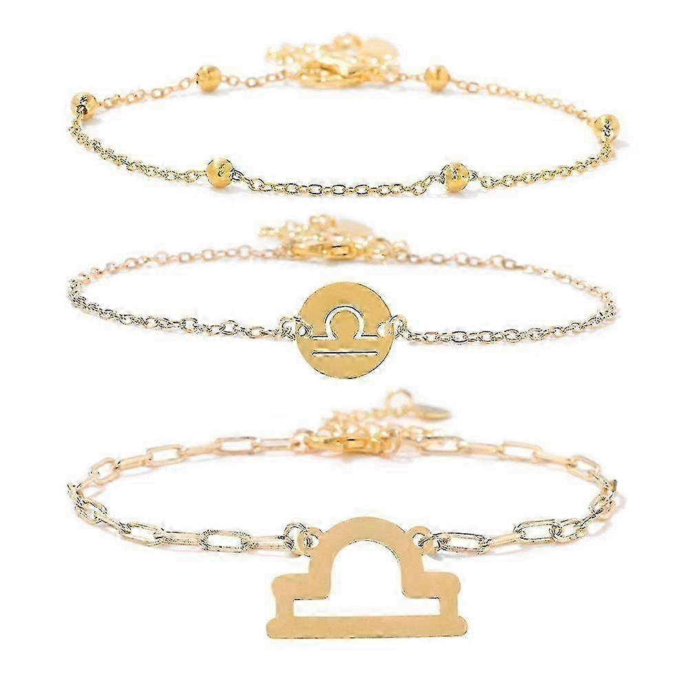 Bracelet-Libra Trio - Libra's Lyrical Lure