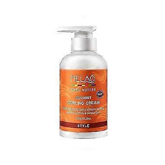 2025 Coconut Curling Cream for Natural Hair with Shea Butter - Defined and Soft Curls - Deep Hydration - Coils & Waves Hair - 300g