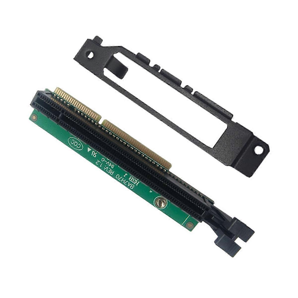 Riser Card for ThinkCentre M920xM720q ThinkStation P330 Tiny5 PCIE16 Riser Card 01AJ940 Baffle + Riser Card