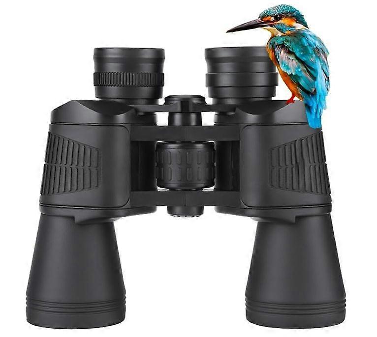 20x50 Binoculars for Adults 27MM Eyepiece with Low Light Night Vision High Power Binocular with BAK4 Prism FMC Lens(Black)