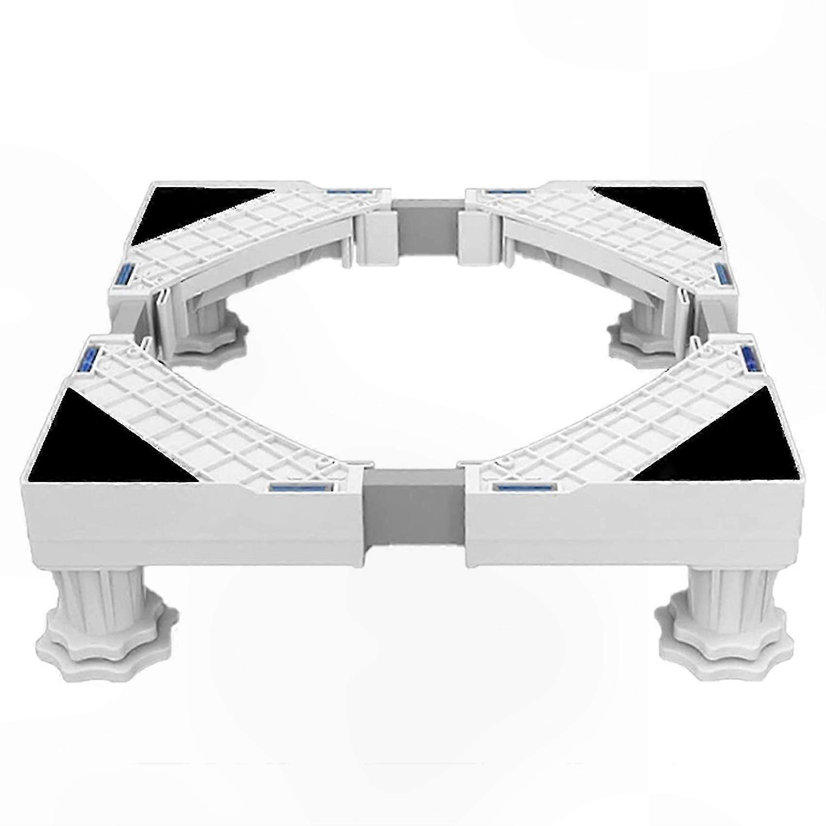 Adjustable Appliance Stand for Washers and Dryers, 300kg Capacity, Anti-Vibration Support Base