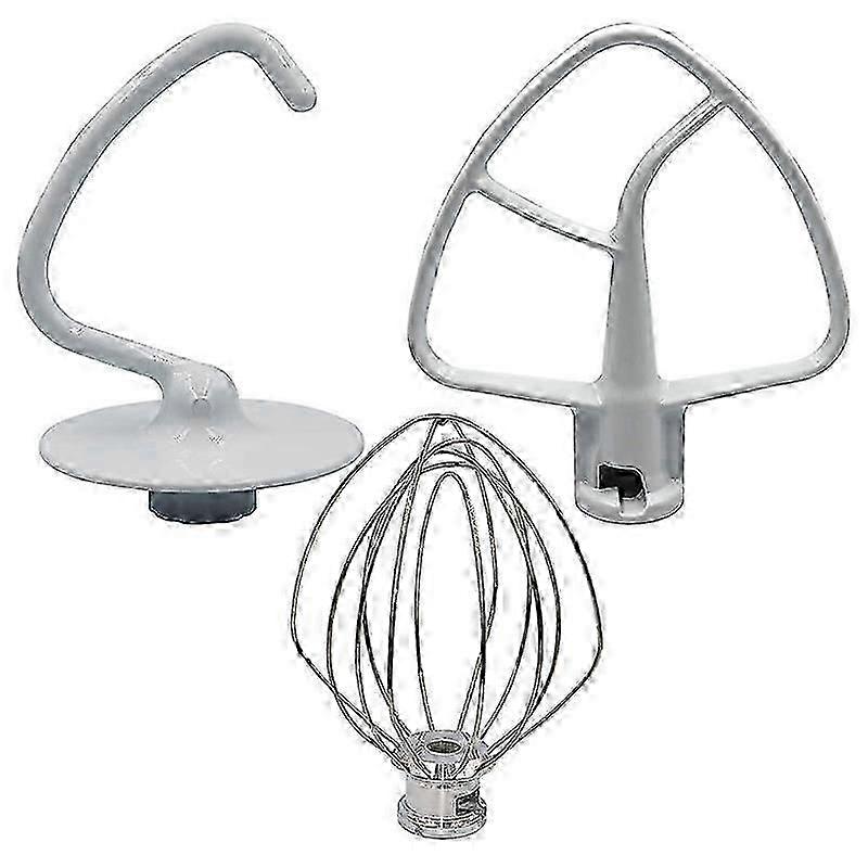 Mixer Kit for KSM150 Includes Dough Hook Wire Whip and Coated Flat Beater, 3 Pieces Stand Mixers Re