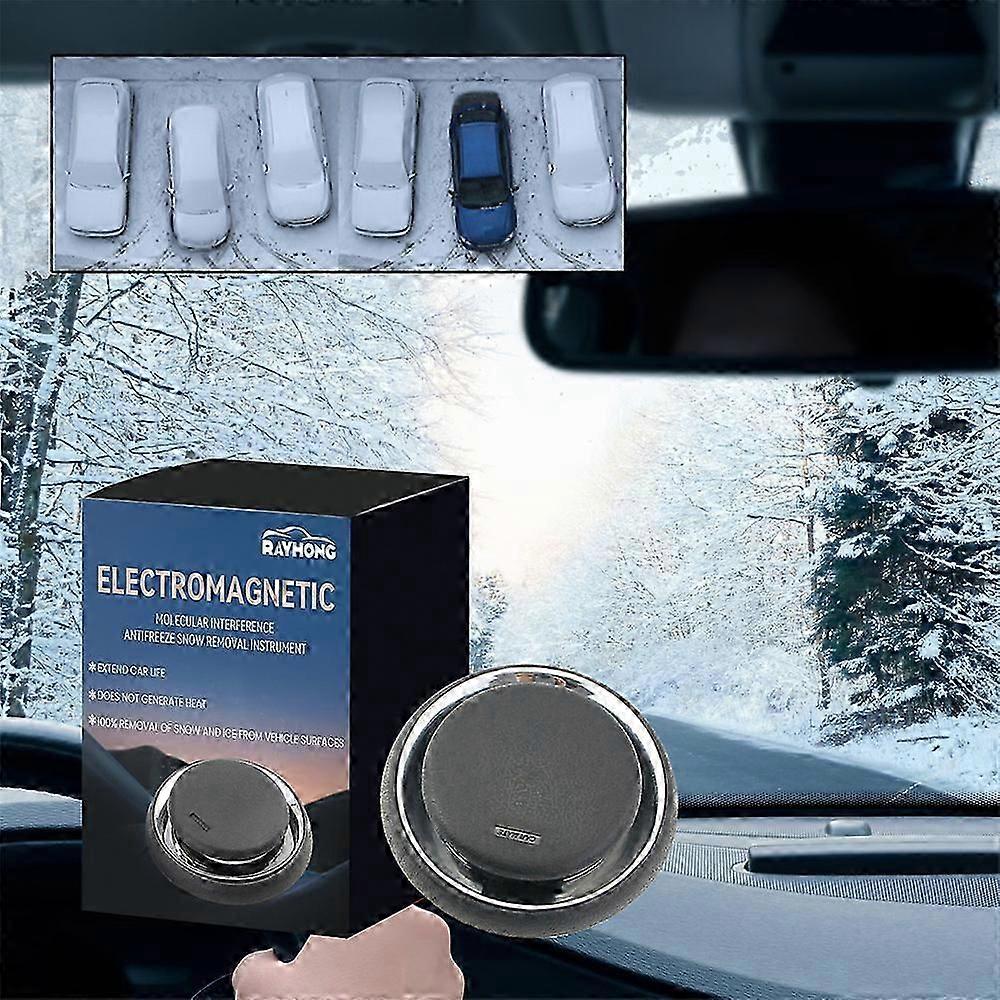 2pcs NEW Electromagnetic Molecular Interference Antifreeze Snow-Removal Instrument Car