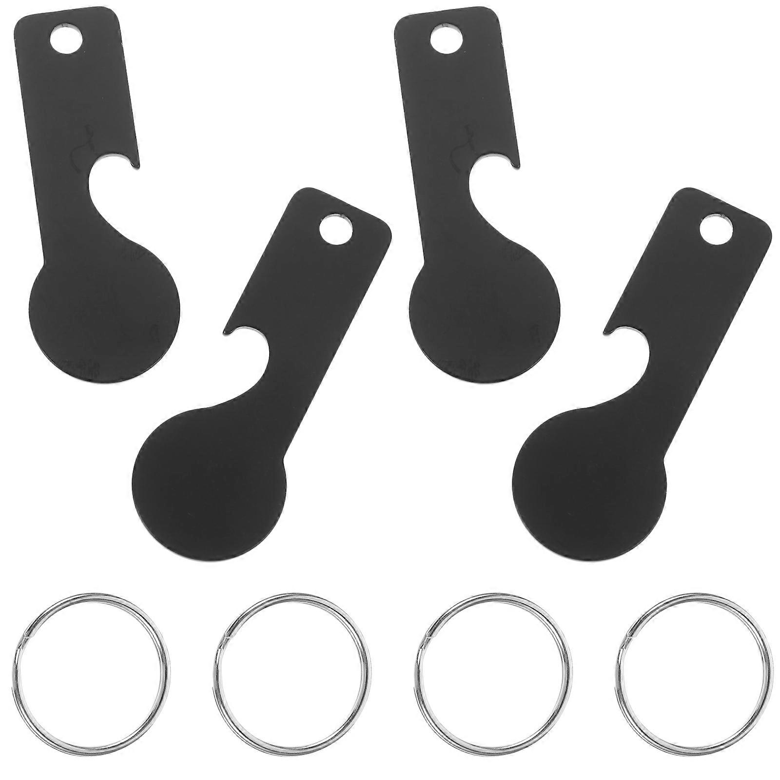 Tokens for Shopping Cart Bottle Opener for Shopping Trolley Use 20Pcs