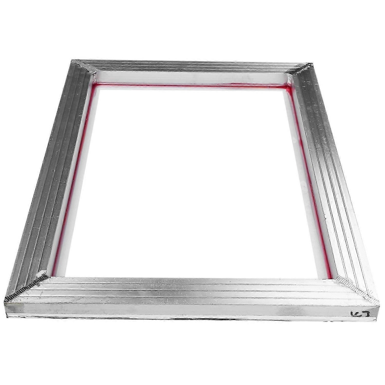 A3 Screen Printing Aluminum Frame 31X41Cm with White 43T Silk Mesh