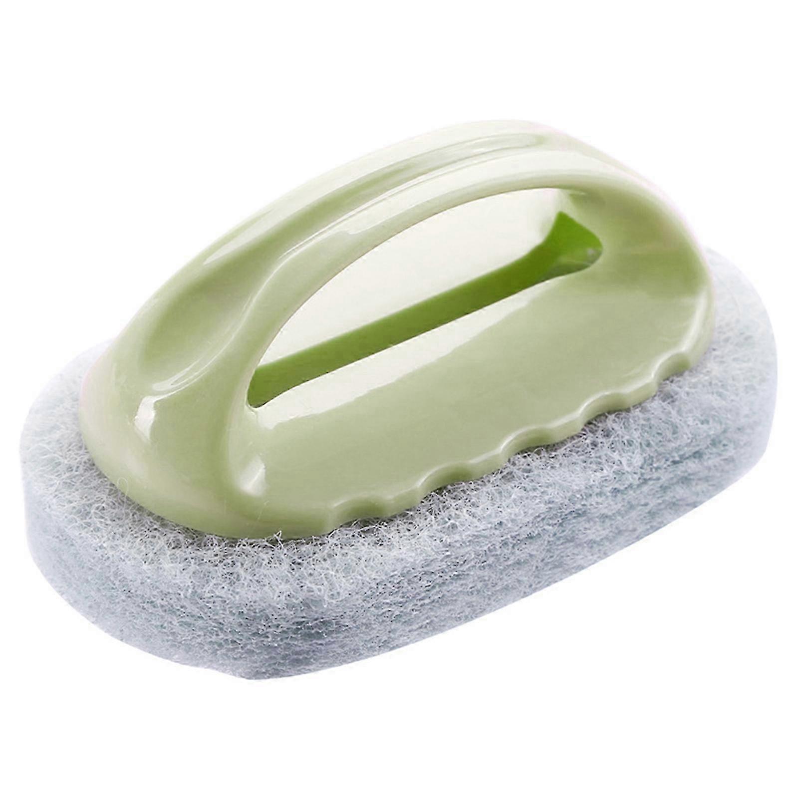 Sponge Brush, Eco-friendly Anti-scratch Plastic Kitchen Cleaning Tool for Home Use