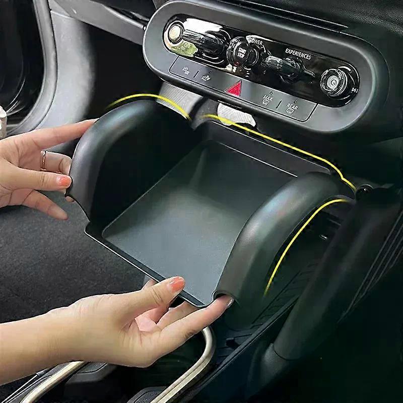 For Mini Electric Cooper E SE J01 EV J05 Aceman 2024 Car Styling Central Control Container Stowing Tidying Auto Organizer Tray