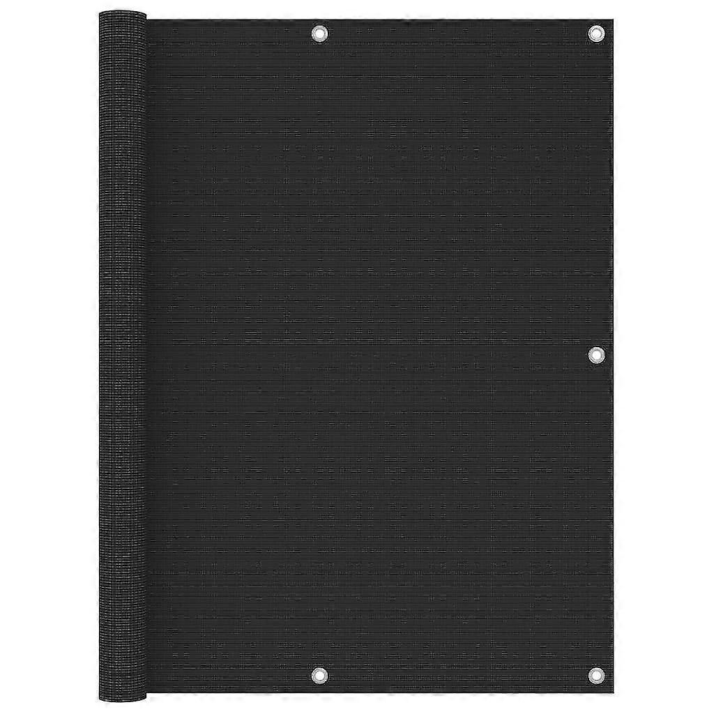 Balcony Screen Anthracite 120x400 Cm Hdpe