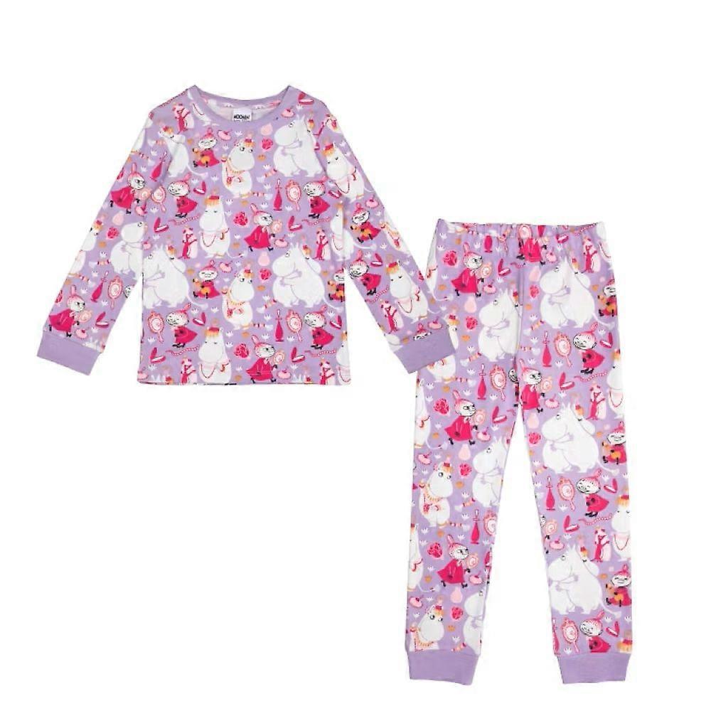 Mumin Smycken pyjamas lila 86/92