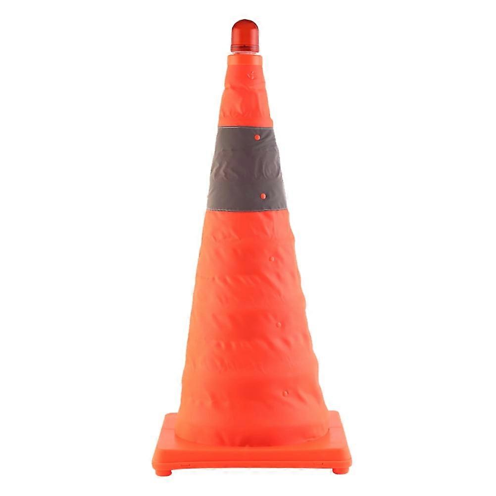 Foldable Traffic Cones with LED Lights for Safety