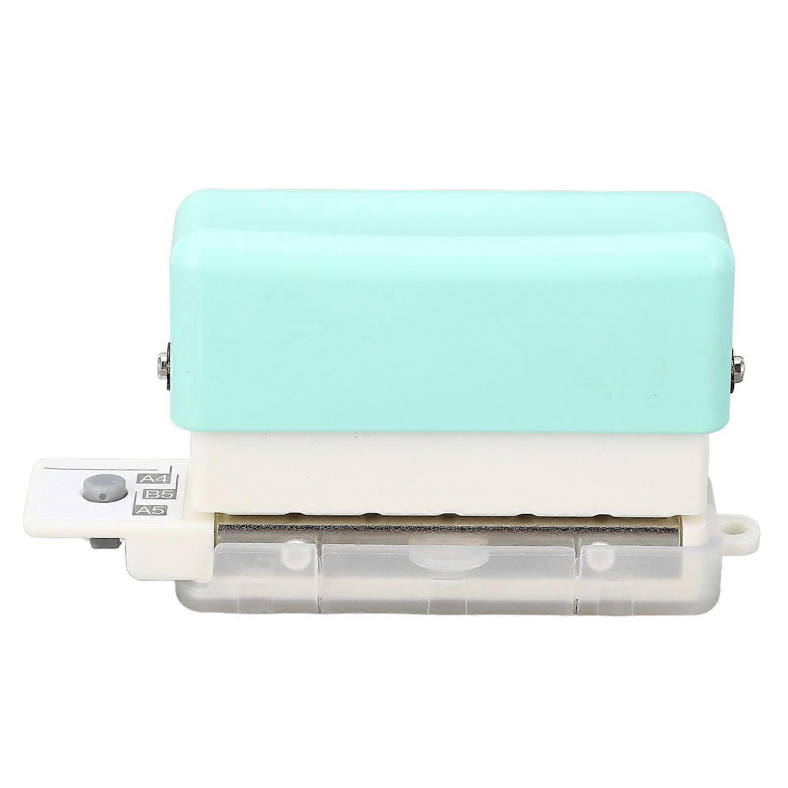 6 Holes Loose Leaf Punch Portable Circle Puncher Mini Punching Machine for A5 B5 A4 Paper Report File Scrapbooking