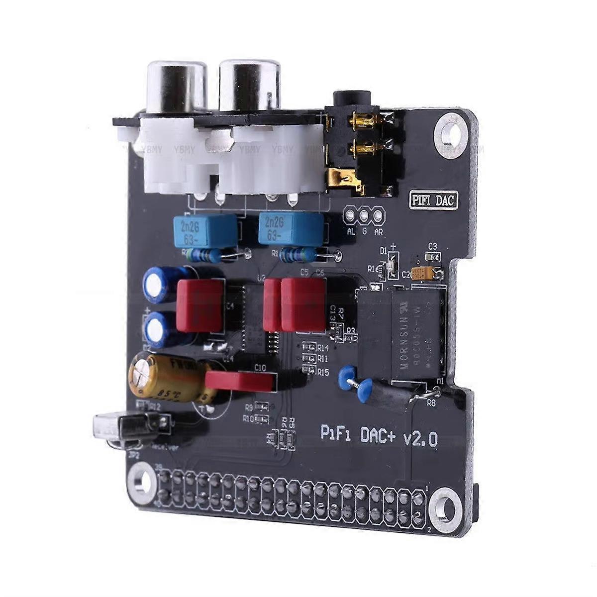 HIFI Audio Sound Card PCM5122 I2S Interface 384KHz with LED Indicator for /2/3/B+ & for