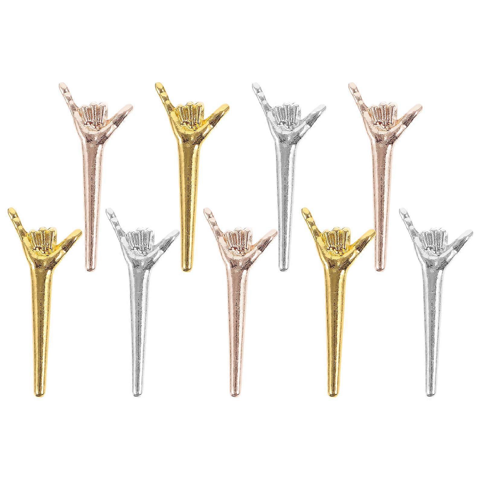 Metal Scoring Pegs for Board Game Cards Game 9Pcs Accessories Set