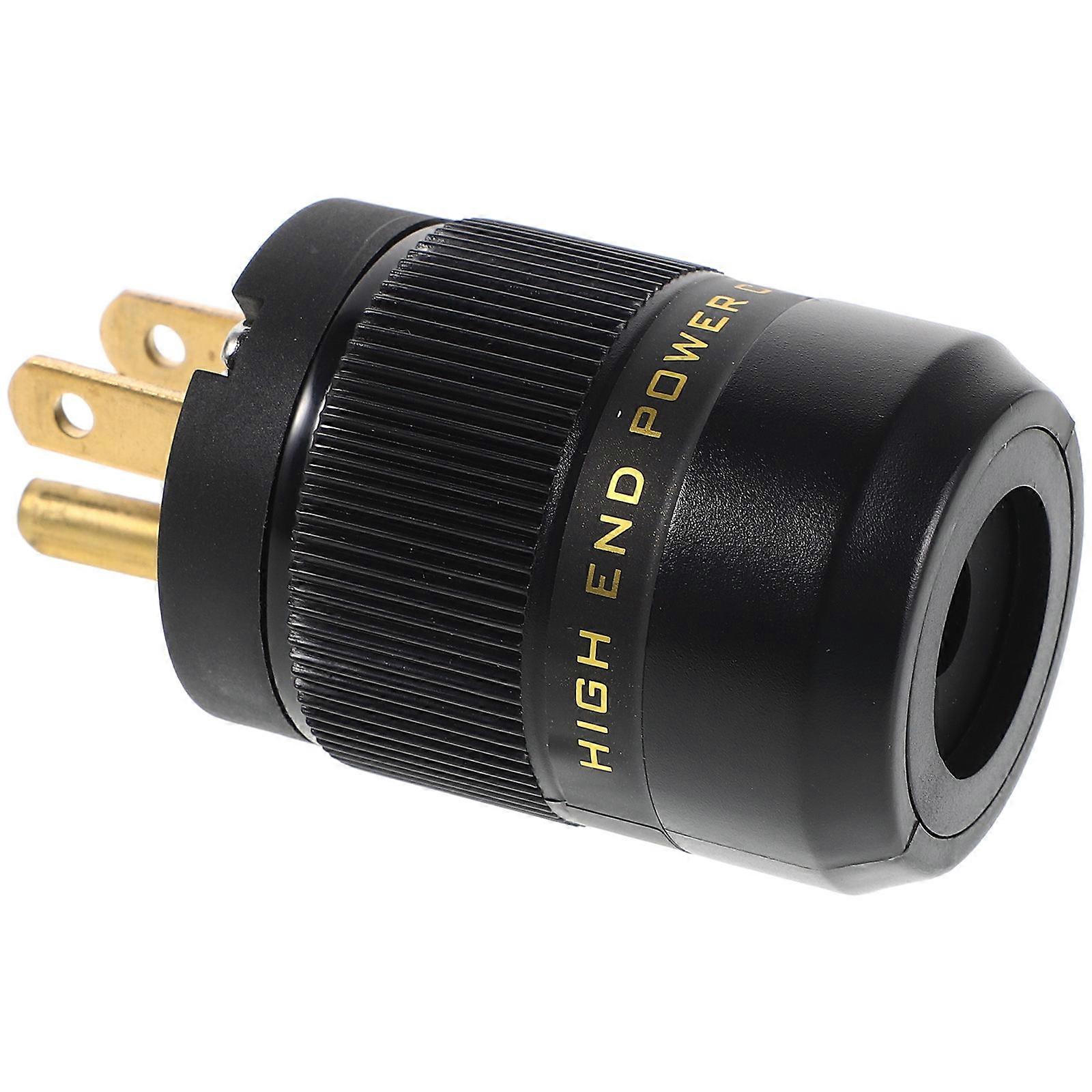 Audio Cable Connector High Fidelity Power Plug for Sound 3Pcs