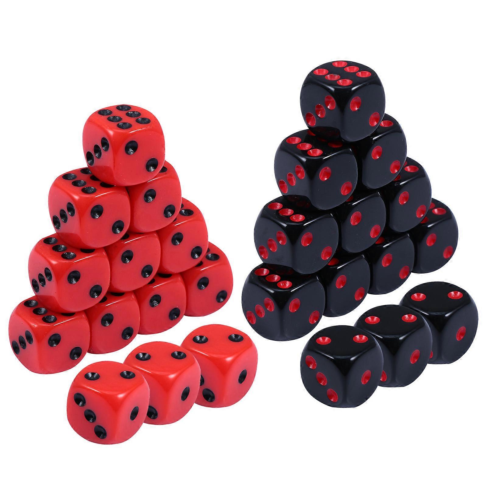 72Pcs Novelty Acrylic for Party Use Assorted Color Game Set