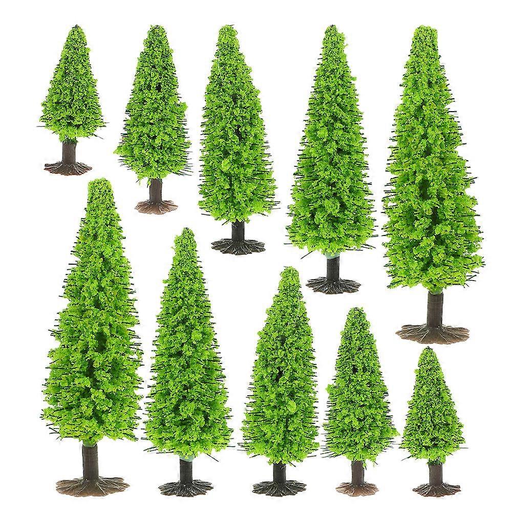 Miniature Fake Diorama Trees Model Trees 40Pcs for Craft Landscape